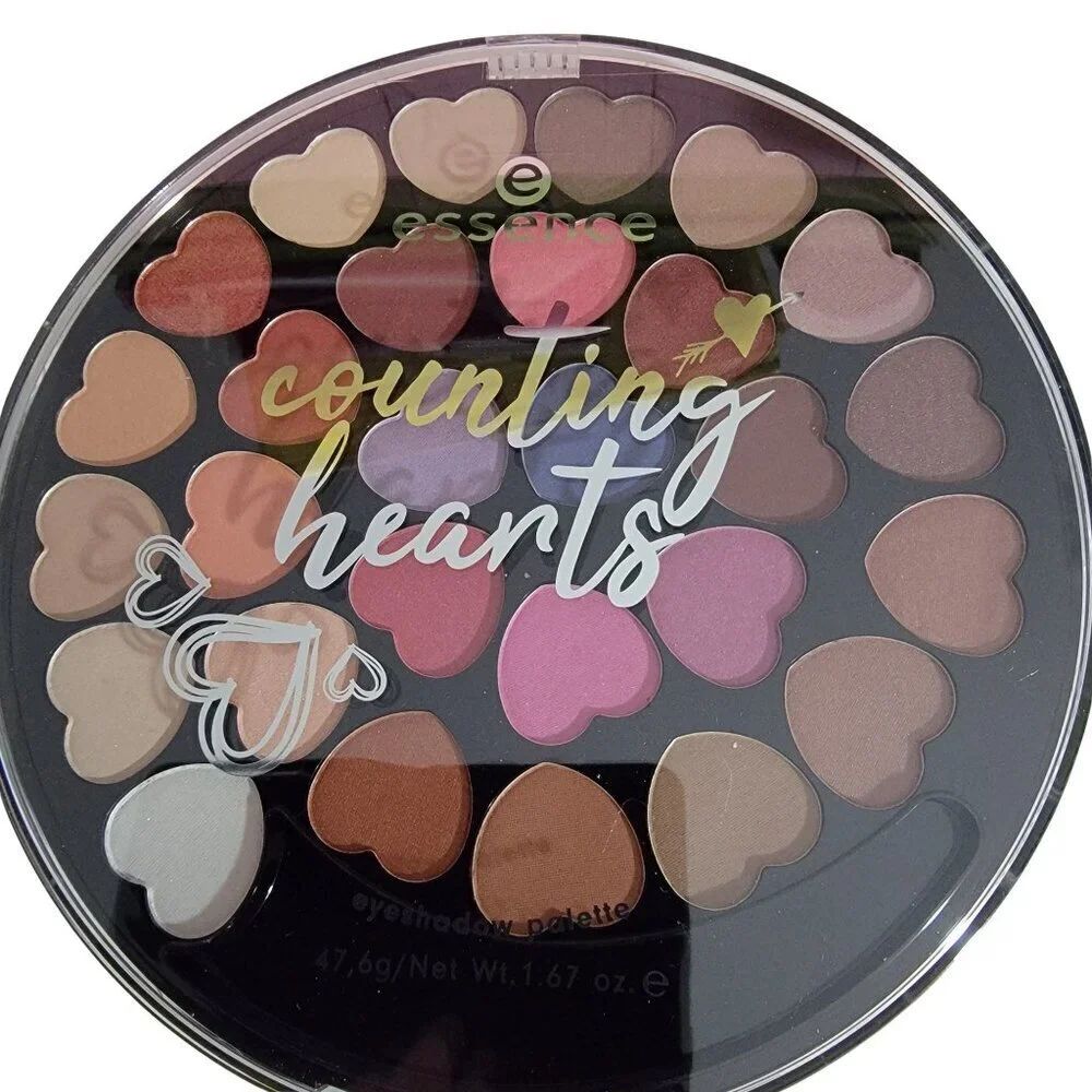 Brand new Essence Hearts Eyeshadow Palette NWOB 28 Shadows